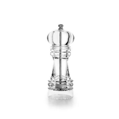 Akryl salt- og peberkværn - 16 cm.