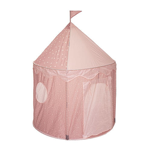 Pop up legetelt - Lyserød Ø 100 cm.
