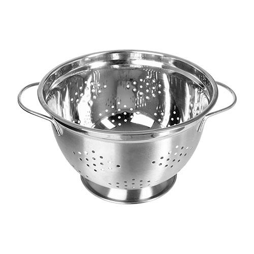 Rustfrit stål dørslag 4,75 L - Ø 26 cm.